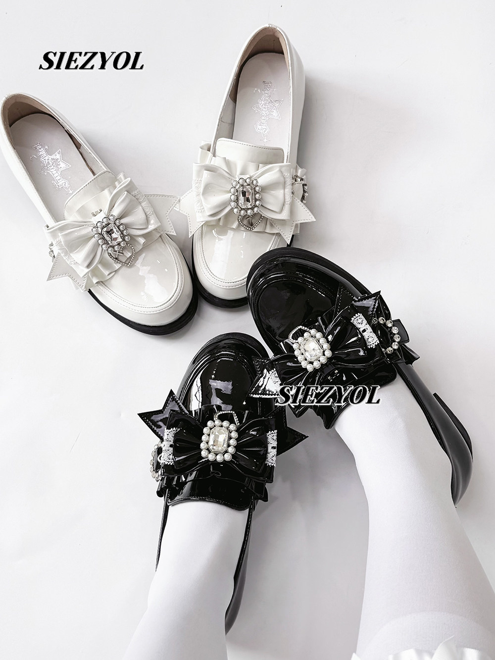 Women Shoes With Heels - أحذية جلدية كاجوال على الطراز الياباني