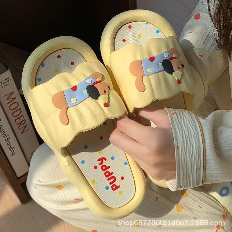 Women'S Shoes For Flat Feet - شباشب على شكل نقانق كرتونية للنساء،