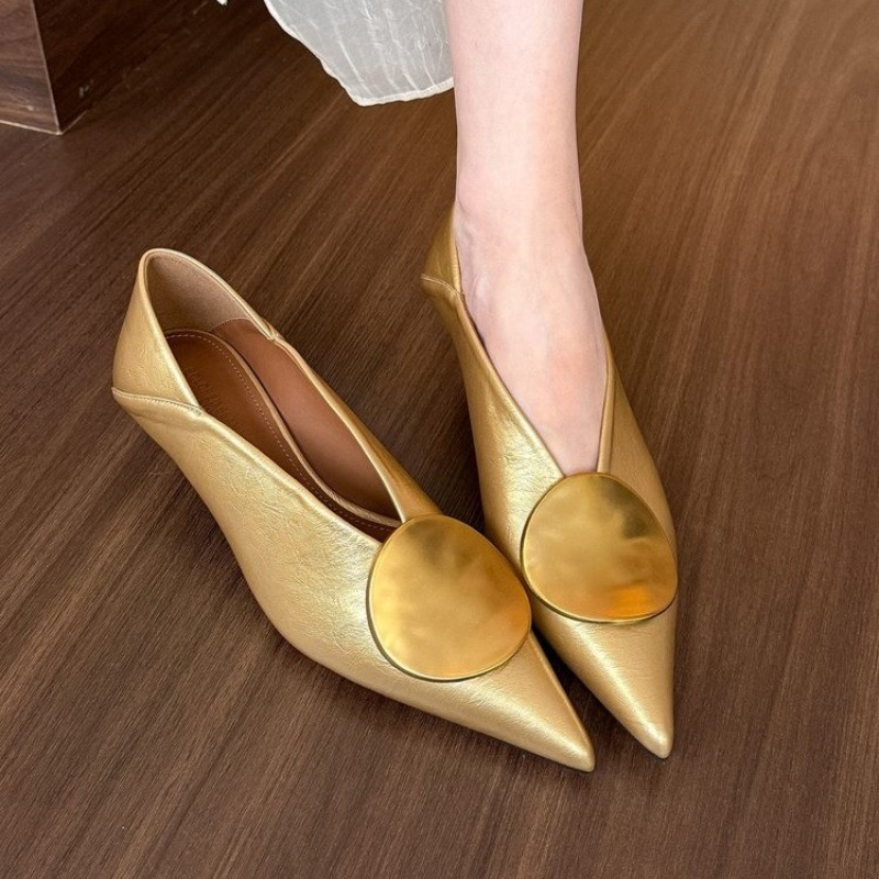 Women Shoes With Heels - أحذية نسائية لربيع وصيف 2025 بمقدمة