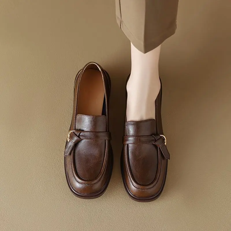 Women Shoes Quick Delivery - أحذية بمقدمة مربعة بكعب متوسط للنساء