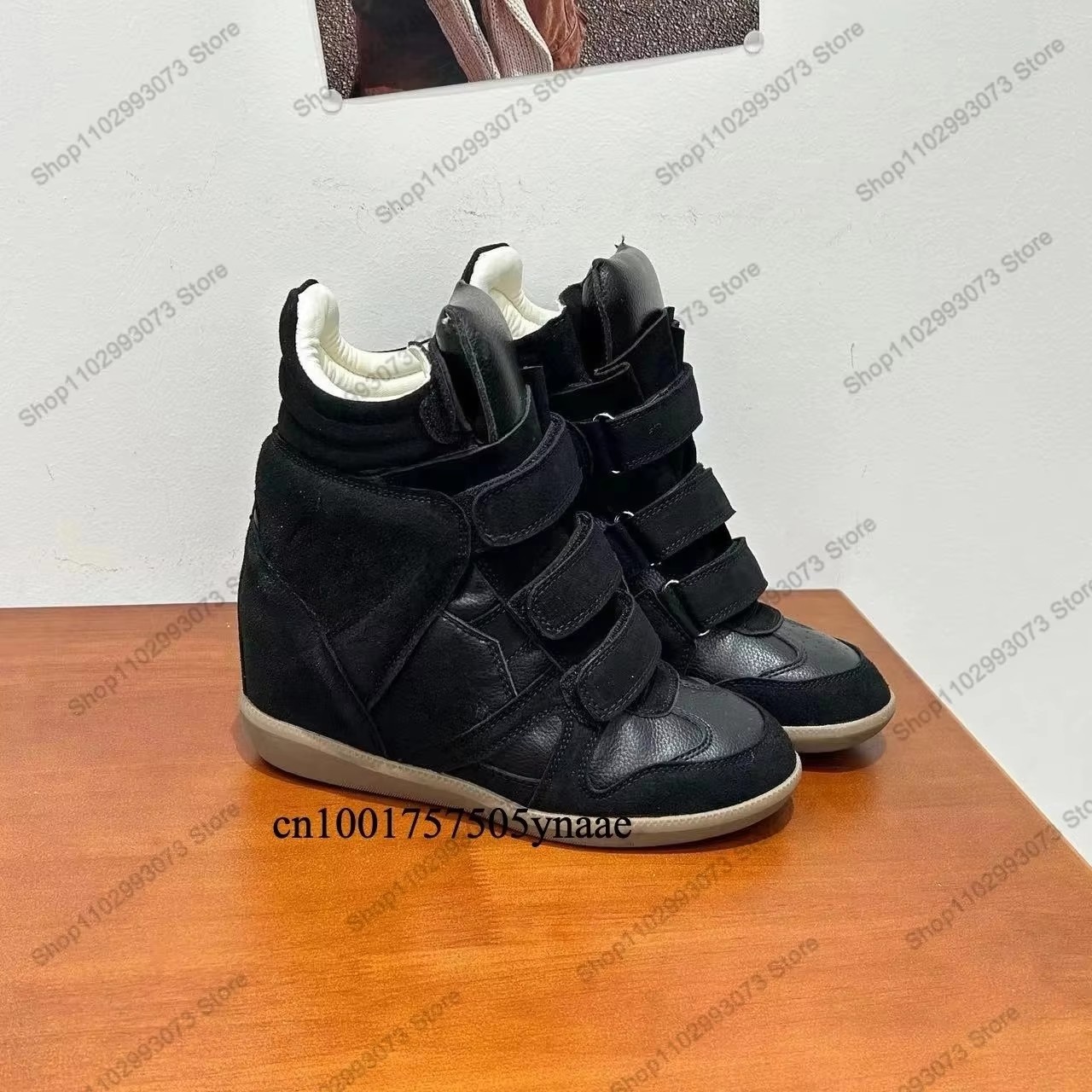 Women'S Shoes Casual Sneakers - أحذية رياضية نسائية بكعب خفي وعالي،