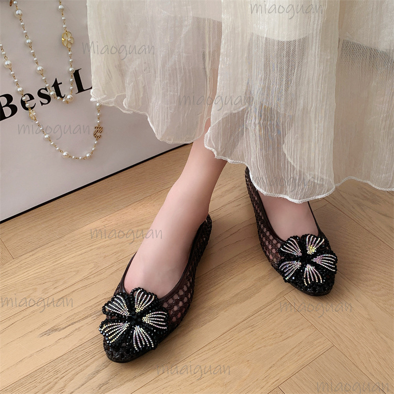 أحذية جيلي كريستالية جديدة مزي - مراجعة Jelly Sandal Women وسعره