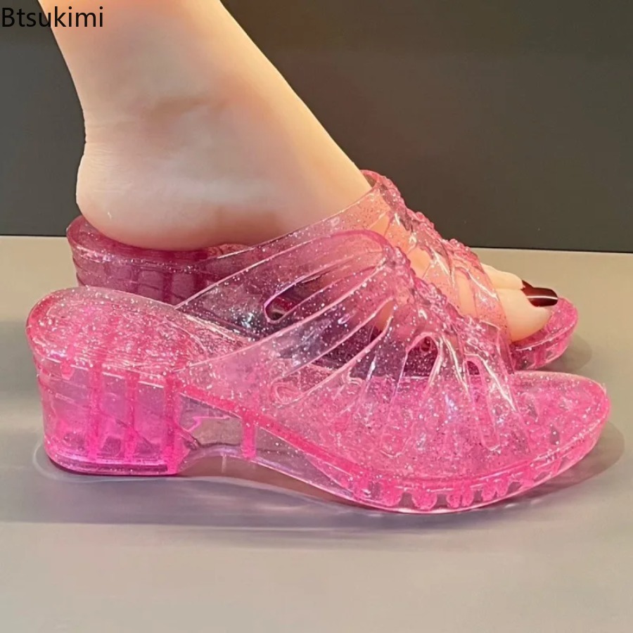شباشب نسائية صيفية جديدة، صناد - مراجعة Jelly Sandal Women وسعره