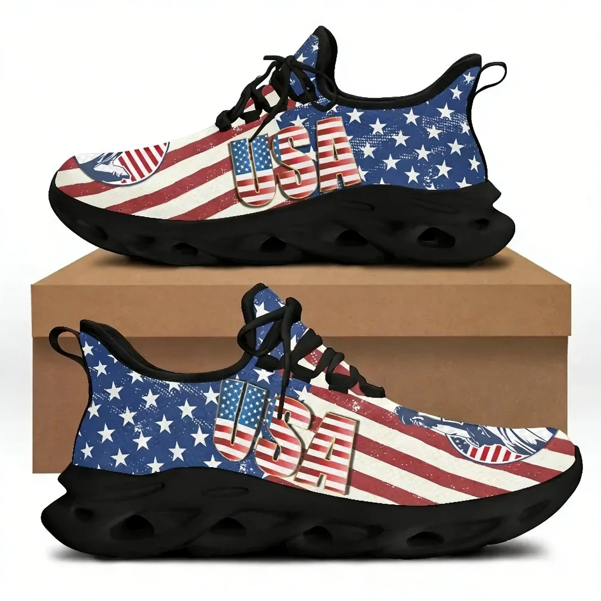 حذاء مسطح مطبوع عليه علم أمريك - مراجعة Women'S Shoes Liberty وسعره