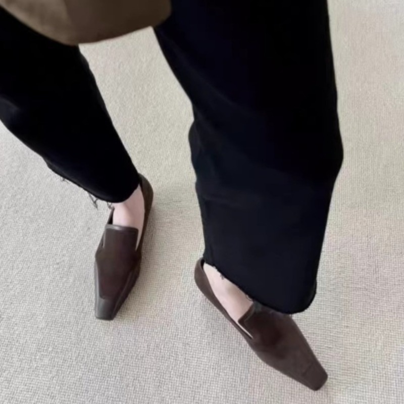 أحذية نسائية ريترو بمقدمة مربع - مراجعة Women Shoes With Heels وسعره