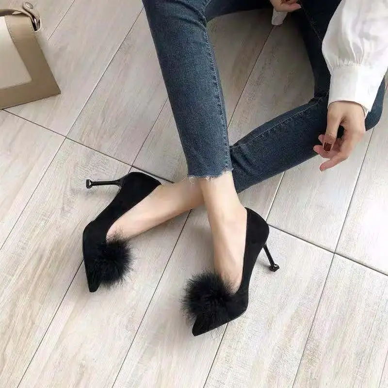 مضخات ساحة تو على كعب عالي الك - مراجعة Women Shoes Quick Delivery وسعره