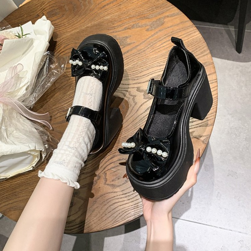 أحذية لوليتا 2026 سوداء بكعب ع - مراجعة Women Shoes Black وسعره