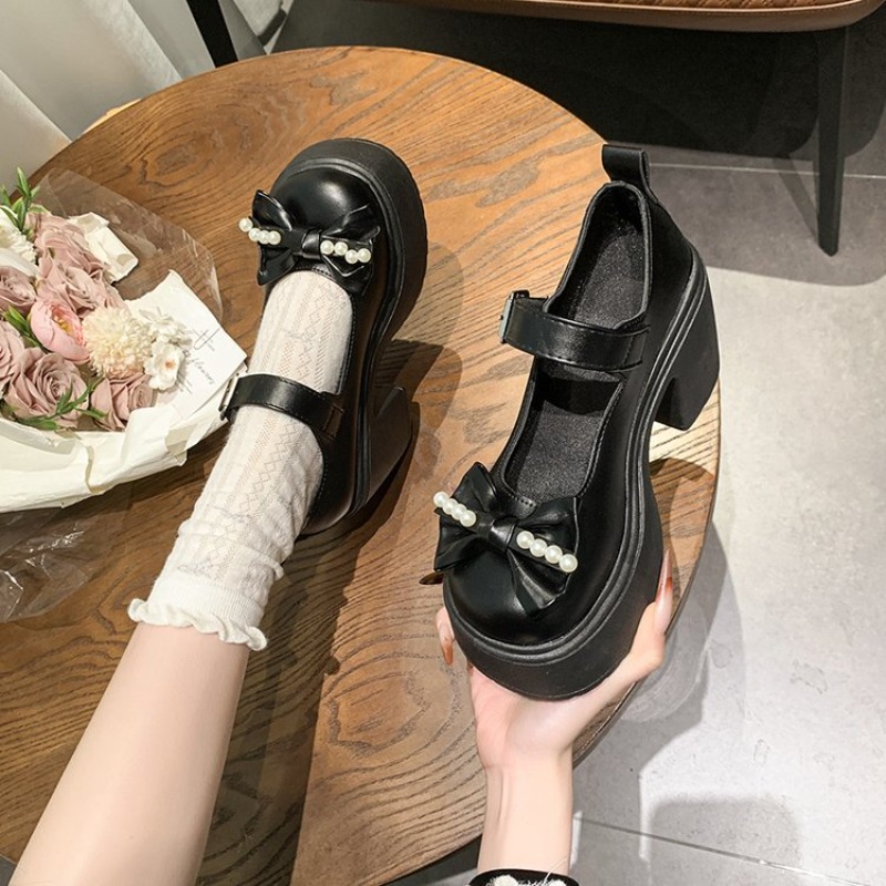 أحذية لوليتا 2026 سوداء بكعب ع - مراجعة Women Shoes Black وسعره