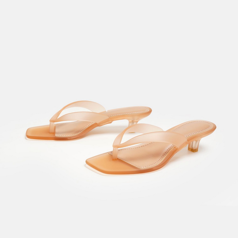 صندل نسائي كوري بلون زيتوني با - مراجعة Jelly Sandal Women وسعره