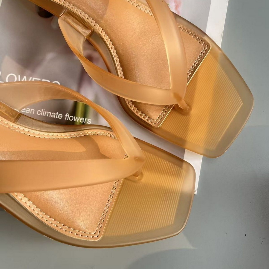 صندل نسائي كوري بلون زيتوني با - مراجعة Jelly Sandal Women وسعره