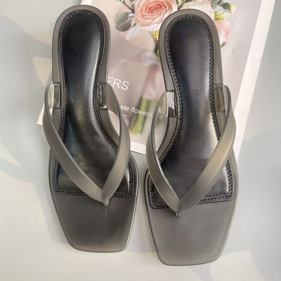 صندل نسائي كوري بلون زيتوني با - مراجعة Jelly Sandal Women وسعره