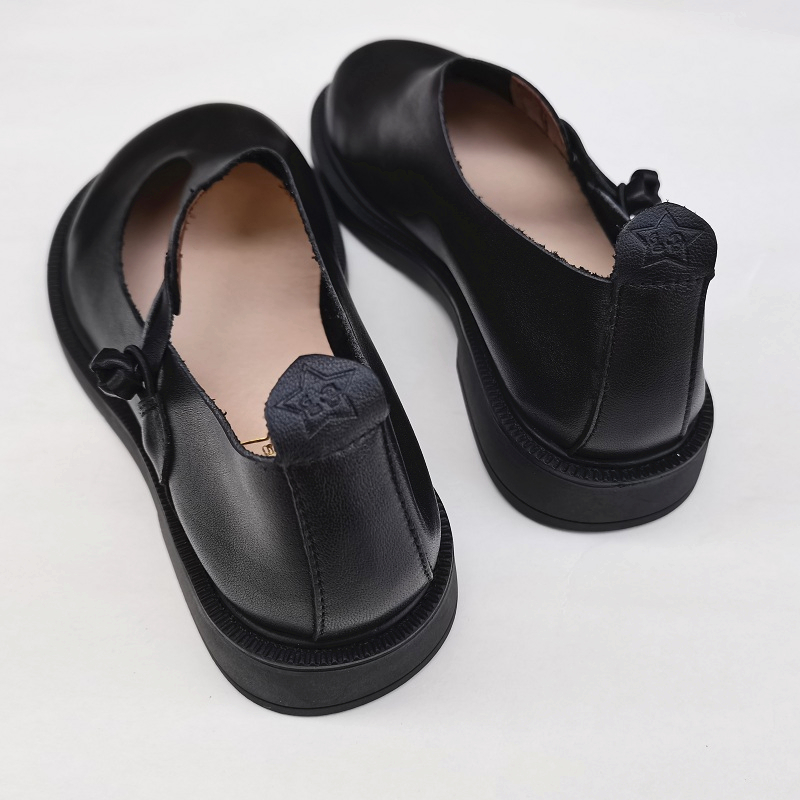 Careaymade-جلد طبيعي أحذية كبي - مراجعة Women Shoes Black وسعره