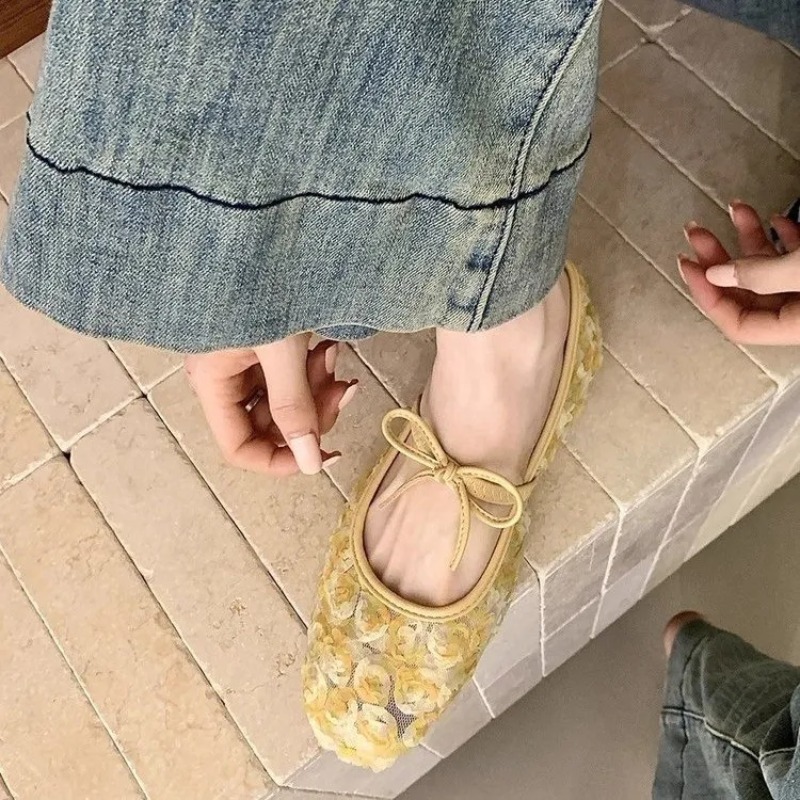 أحذية ماري جين شبكية جديدة بتص - مراجعة Women Shoes With Heels وسعره