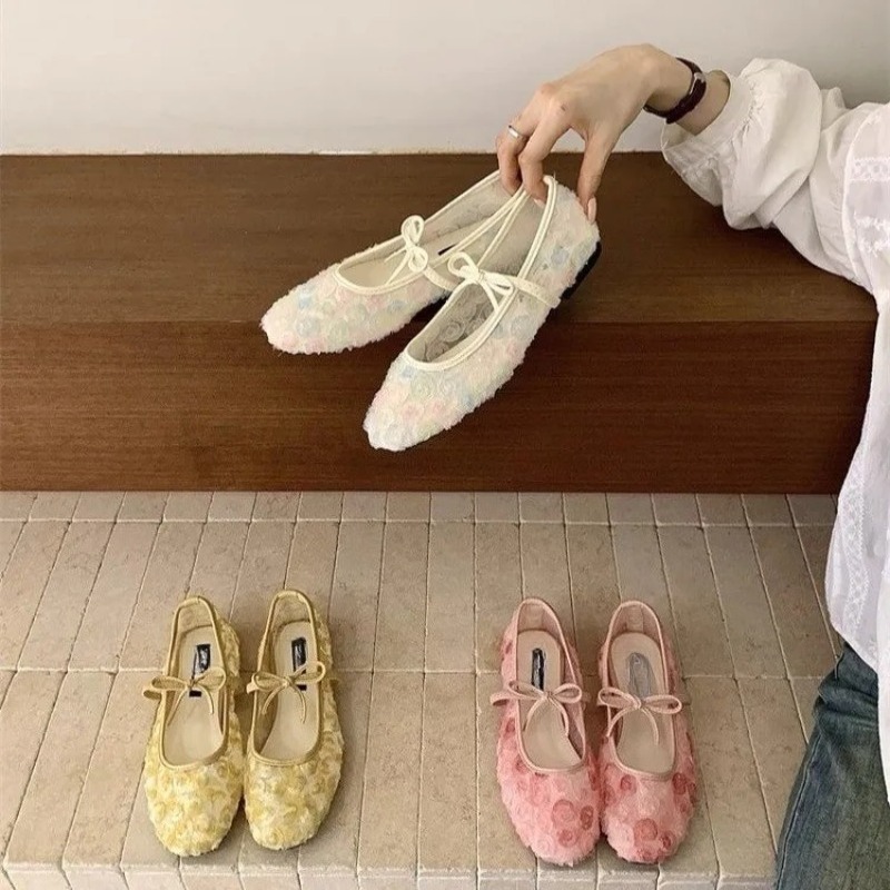 أحذية ماري جين شبكية جديدة بتص - مراجعة Women Shoes With Heels وسعره