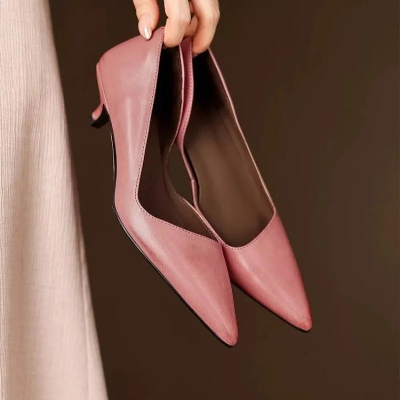 حذاء نسائي بكعب ستيليتو بمقدمة - مراجعة Women Shoes With Heels وسعره