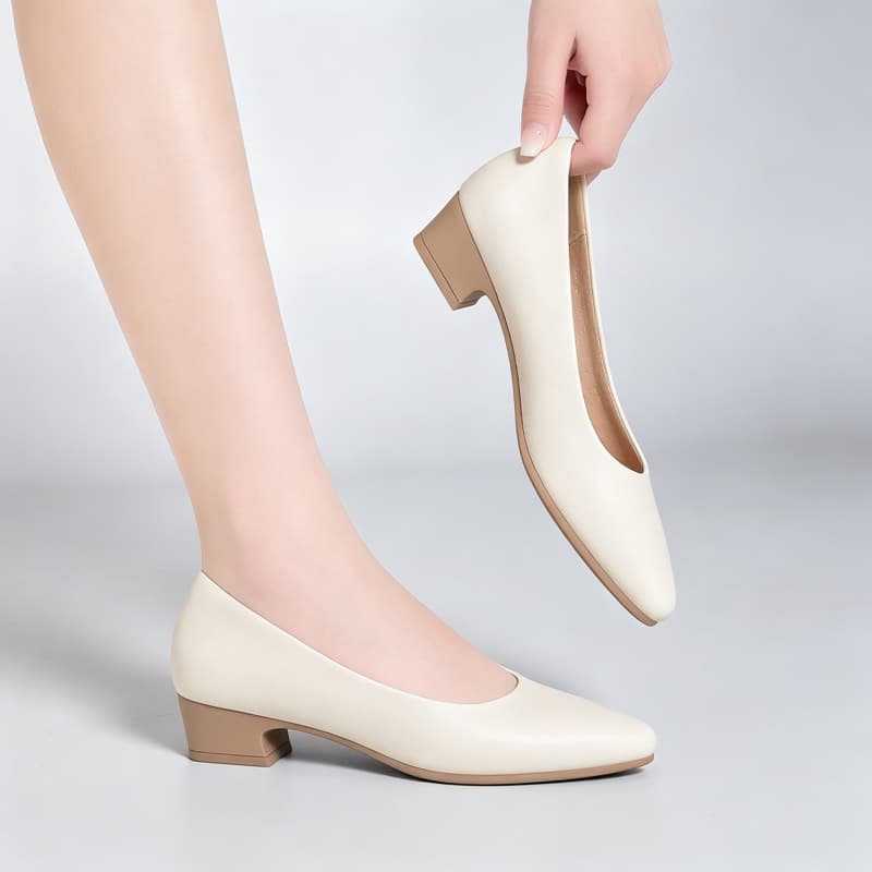 أحذية نسائية أنيقة من الجلد ال - مراجعة Women Shoes Black وسعره