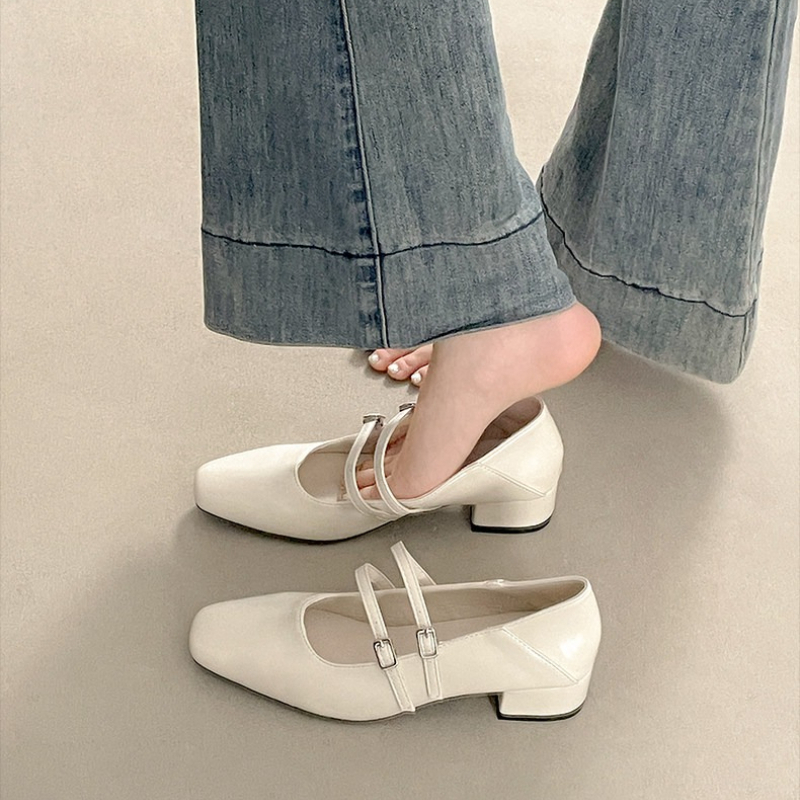 أحذية ماري جين نسائية فضية بكع - مراجعة Women Shoes With Heels وسعره