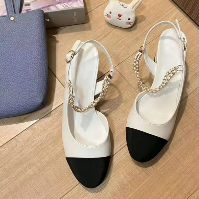 أحذية نسائية بكعب خلفي مفتوح،  - مراجعة Women Shoes Black وسعره