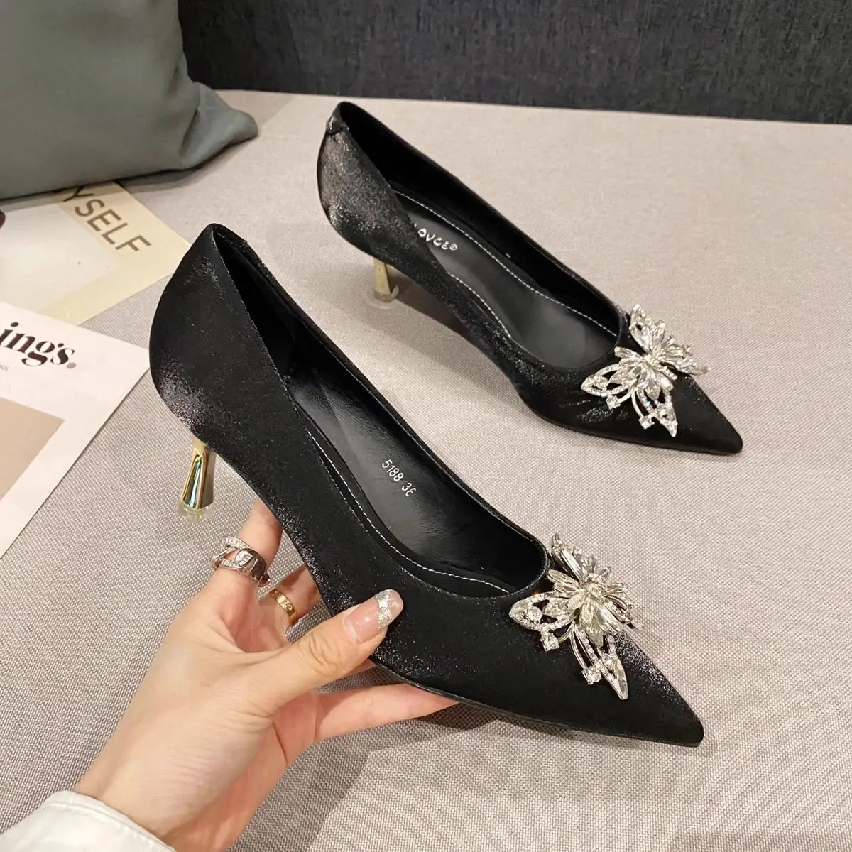 أحذية نسائية مكتب بيج الماس عل - مراجعة Women Shoes Quick Delivery وسعره