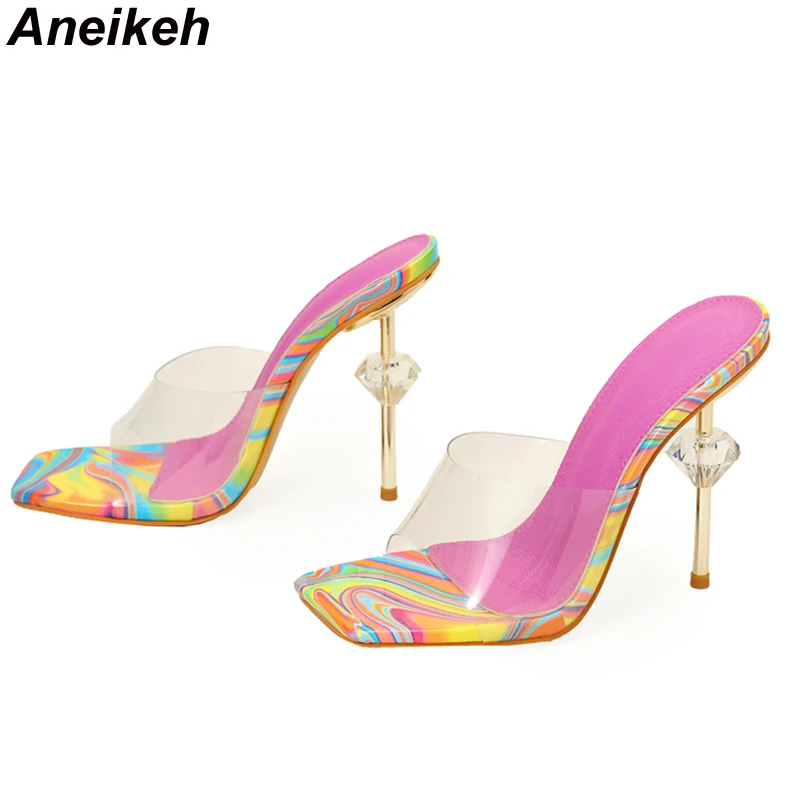 Aneikeh جديد مثير غريب شفاف ال - مراجعة Jelly Sandal Women وسعره